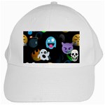 halloween Emoji  White Cap