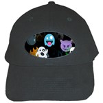 halloween Emoji  Black Cap