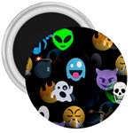 halloween Emoji  3  Magnet