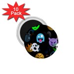 halloween Emoji  1.75  Magnet (10 pack) 