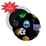 halloween Emoji  2.25  Magnet (10 pack)