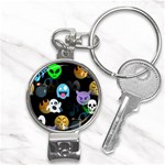 halloween Emoji  Nail Clippers Key Chain