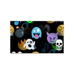 halloween Emoji  Sticker (Rectangular)