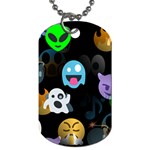 halloween Emoji  Dog Tag (One Side)