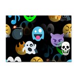 halloween Emoji  Sticker A4 (10 pack)