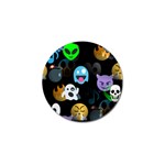 halloween Emoji  Golf Ball Marker