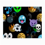 halloween Emoji  Small Glasses Cloth