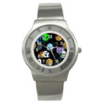 halloween Emoji  Stainless Steel Watch