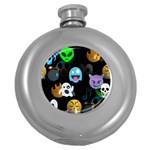 halloween Emoji  Hip Flask (5 oz)