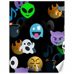 halloween Emoji  Canvas 12  x 16 