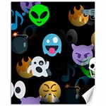 halloween Emoji  Canvas 16  x 20 