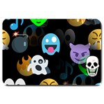 halloween Emoji  Large Doormat