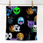 halloween Emoji  Face Towel