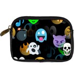 halloween Emoji  Digital Camera Leather Case