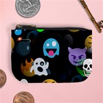 halloween Emoji  Mini Coin Purse