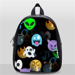 halloween Emoji  School Bag (Small)