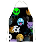 halloween Emoji  Full Print Apron