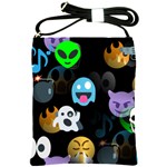 halloween Emoji  Shoulder Sling Bag