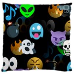 halloween Emoji  Large Cushion Case (One Side)