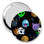 halloween Emoji  3  Handbag Mirror