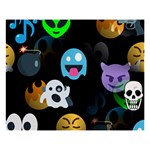 halloween Emoji  8  x 10  Desktop Photo Plaque