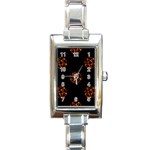 Pentagram Rectangle Italian Charm Watch