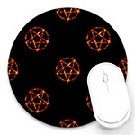 Pentagram Round Mousepad