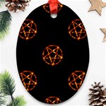 Pentagram Ornament (Oval)