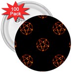 Pentagram 3  Button (100 pack)