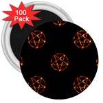 Pentagram 3  Magnet (100 pack)