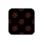 Pentagram Rubber Coaster (Square)