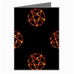 Pentagram Greeting Card