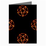 Pentagram Greeting Cards (Pkg of 8)