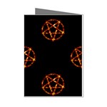 Pentagram Mini Greeting Cards (Pkg of 8)