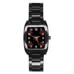 Pentagram Stainless Steel Barrel Watch