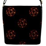 Pentagram Flap Closure Messenger Bag (S)