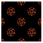 Pentagram Large Satin Scarf (Square)