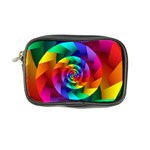 Psychedelic Rainbow Spiral Coin Purse