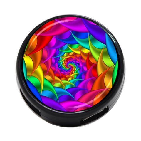 Psychedelic Rainbow Spiral 4 Front