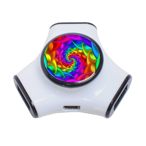 Psychedelic Rainbow Spiral 3 Front