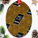 Hotline Bling Oval Ornament (Two Sides)