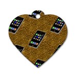 Hotline Bling Dog Tag Heart (One Side)