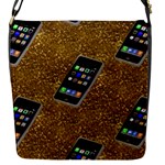 Hotline Bling Flap Closure Messenger Bag (S)