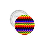 Rainbow Chevron 1.75  Button