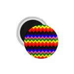 Rainbow Chevron 1.75  Magnet