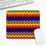 Rainbow Chevron Large Mousepad