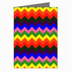 Rainbow Chevron Greeting Cards (Pkg of 8)