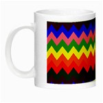 Rainbow Chevron Night Luminous Mug