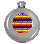 Rainbow Chevron Hip Flask (5 oz)