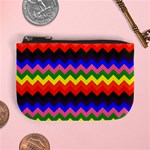 Rainbow Chevron Mini Coin Purse